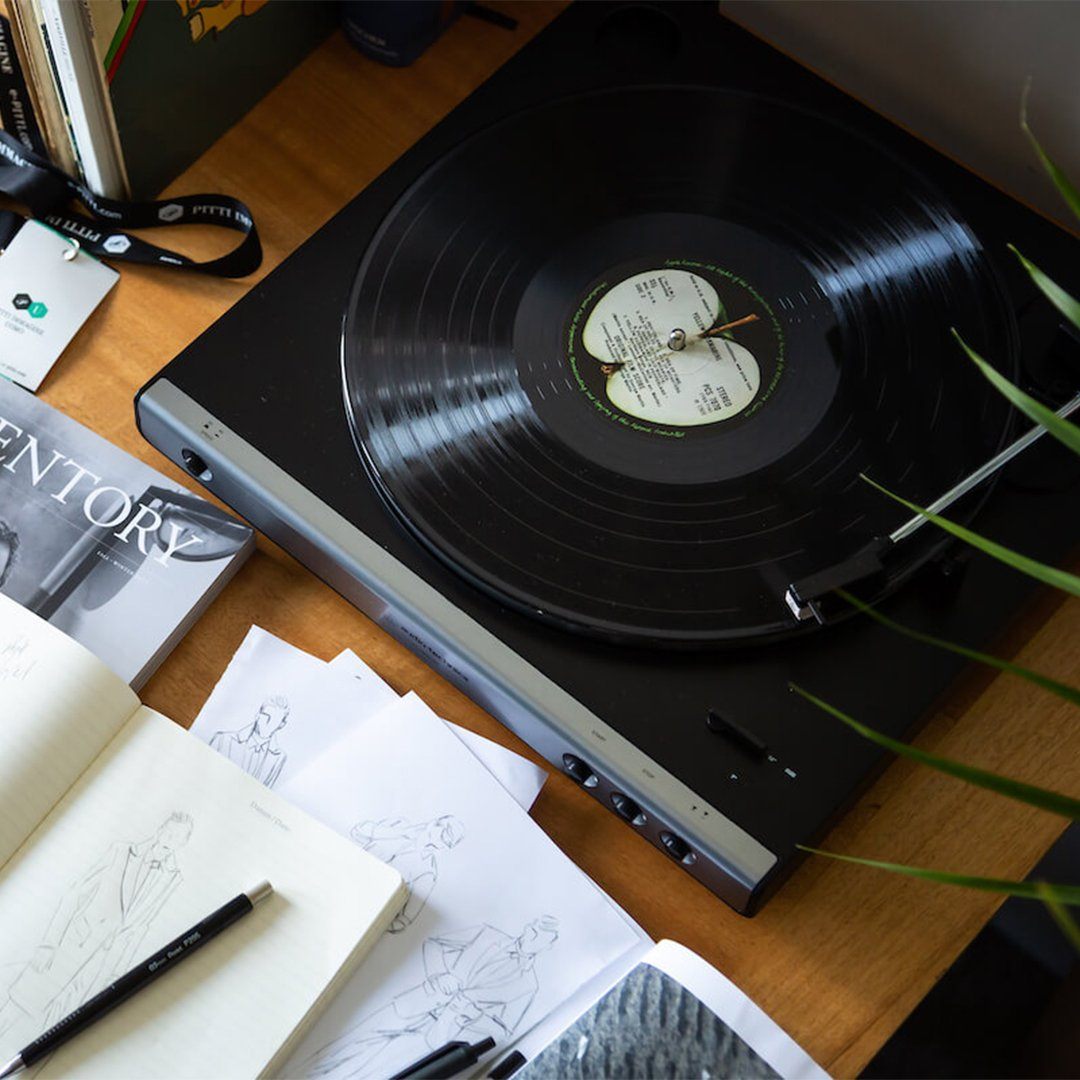 Audio-Technica LP60X Turntable + Edifier D12 Active Bluetooth Speaker
